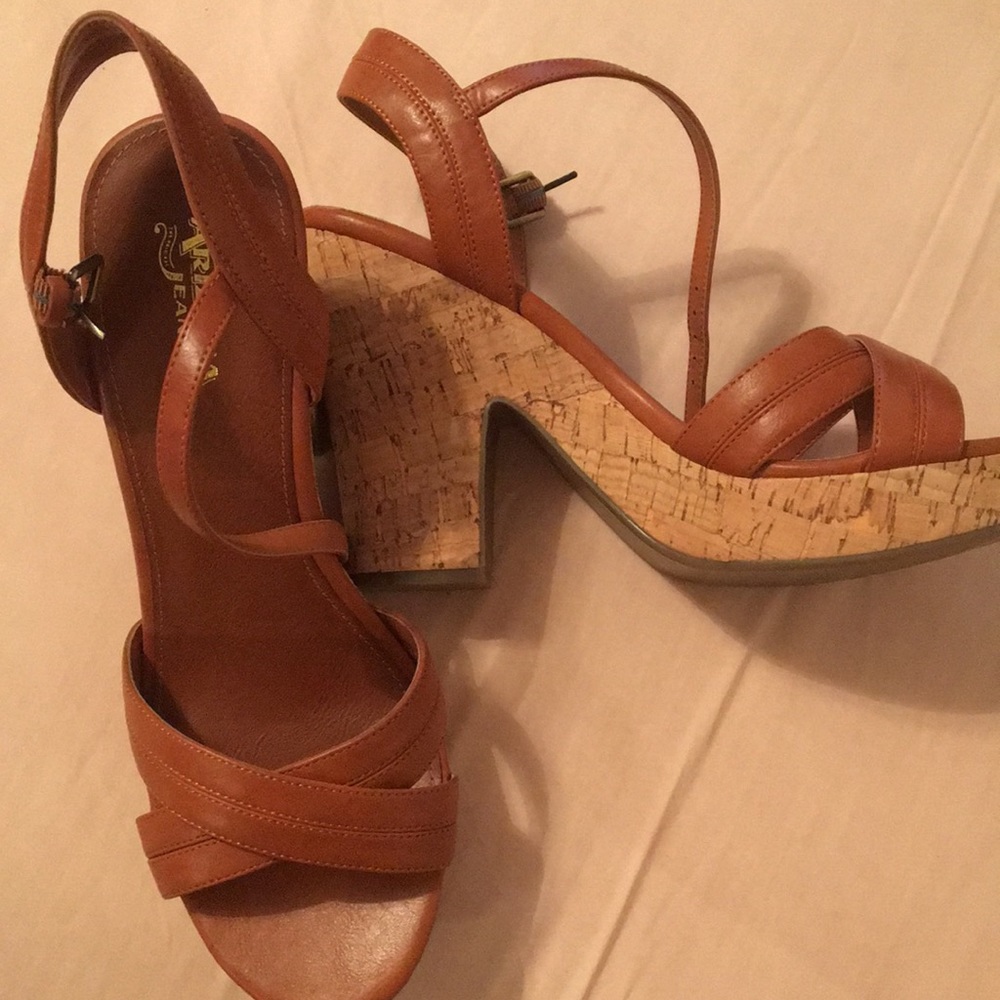 Arizona Chunky Platform Heels